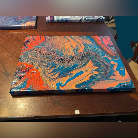 Rocky River Bed - Abstract Art Work Painting - Picture 7 of 13